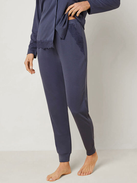 Pantaloni de pijama RIB LACE - 1