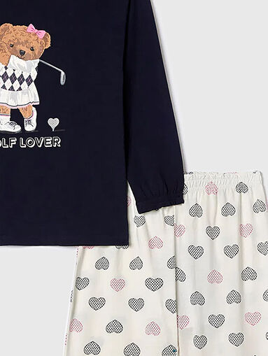 GOLF CLUB two-piece cotton pajamas - 5