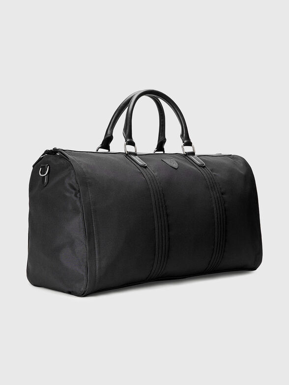 Black sports bag with logo detail - 4
