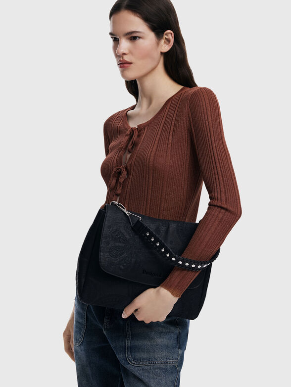 Convertible bag with embroidery - 2