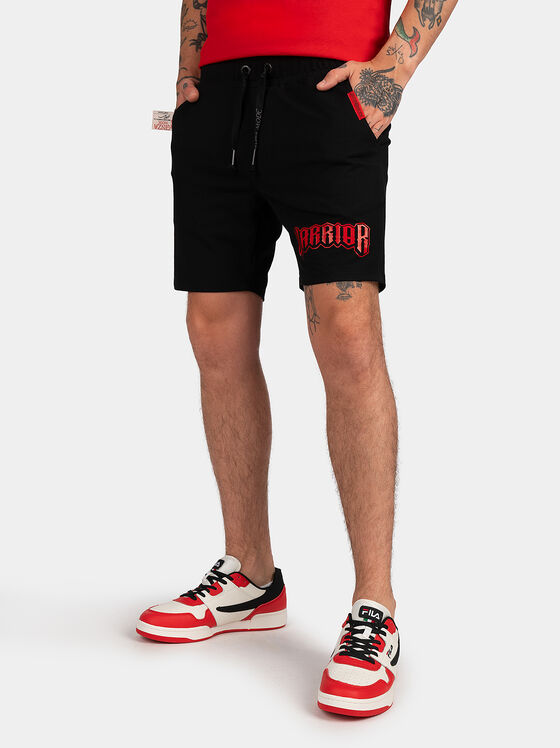 Pantaloni scurți negri - 1