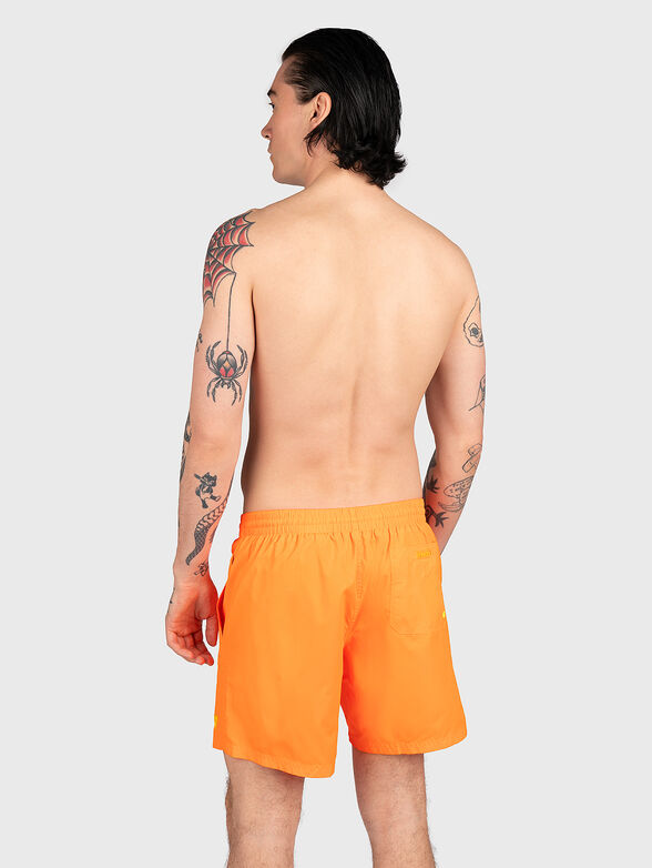 Orange beach shorts - 2