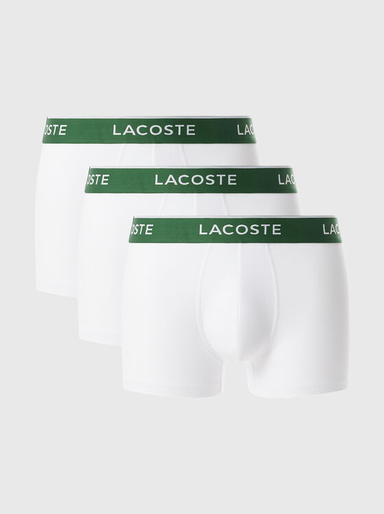 Set de trei perechi de boxeri cu logo - 1