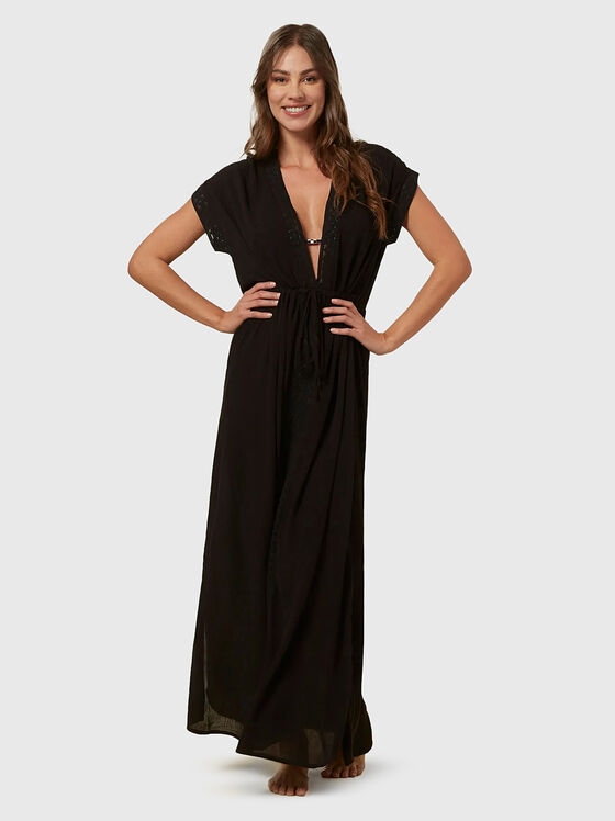 Rochie maxi neagră SUMMER GLAM - 1