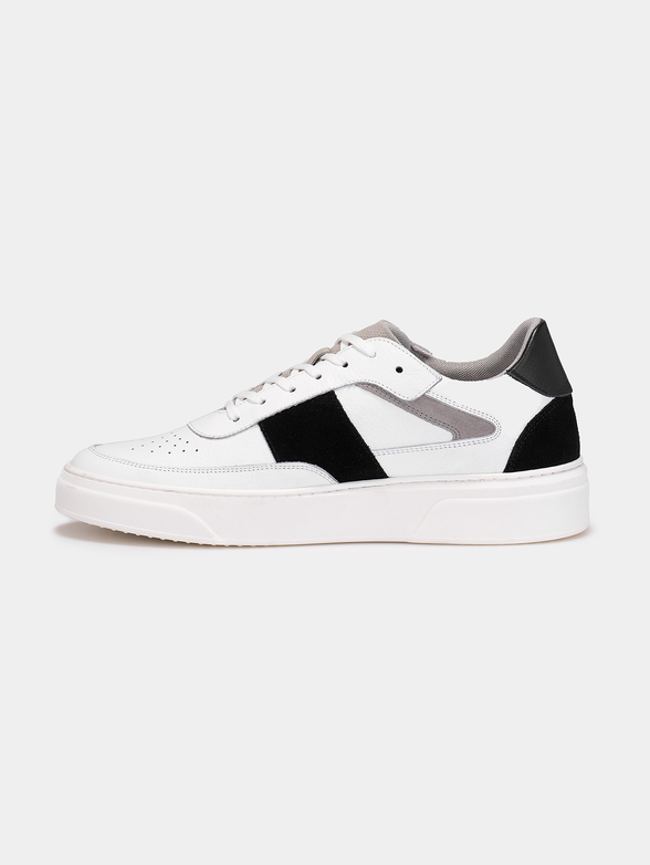 Black and white sneakers  - 4