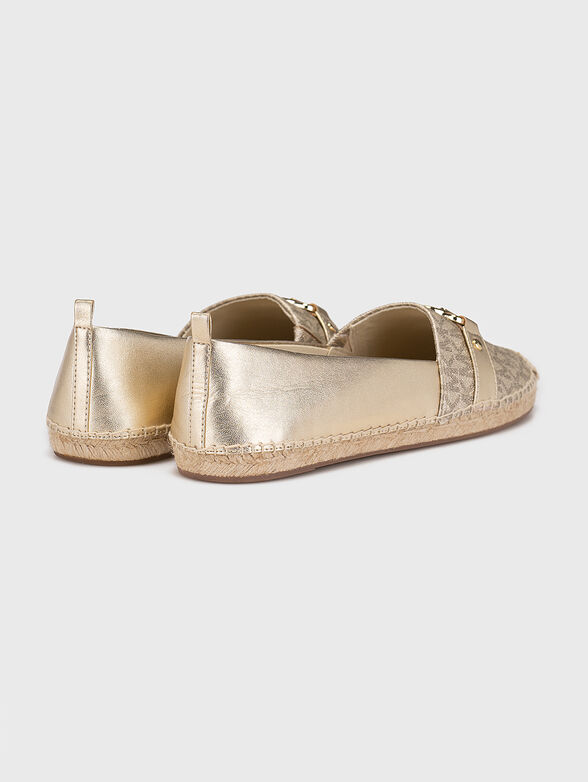 RORY espadrilles in gold color - 3