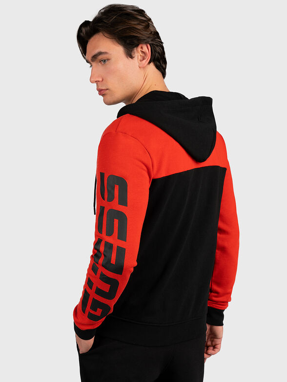 DERRICK sweatshirt with hood and zip - 3