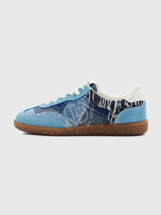 Adidași cu textură din denim REPRISE HERI D - 1