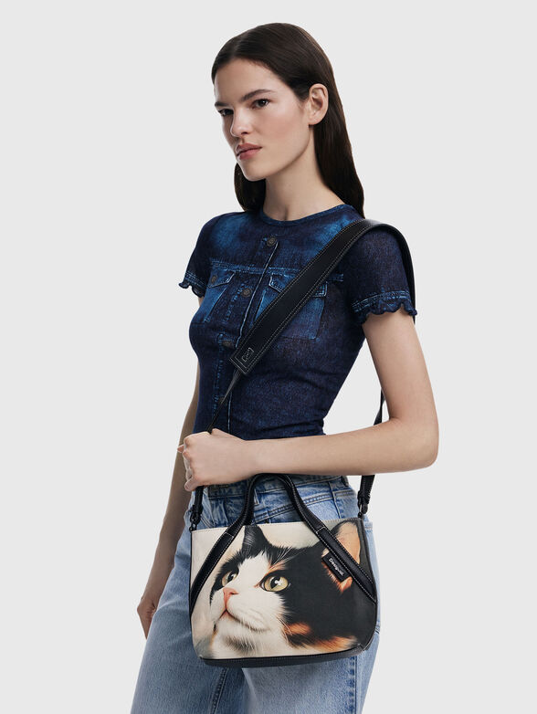 Printed textile shopper bag - 2