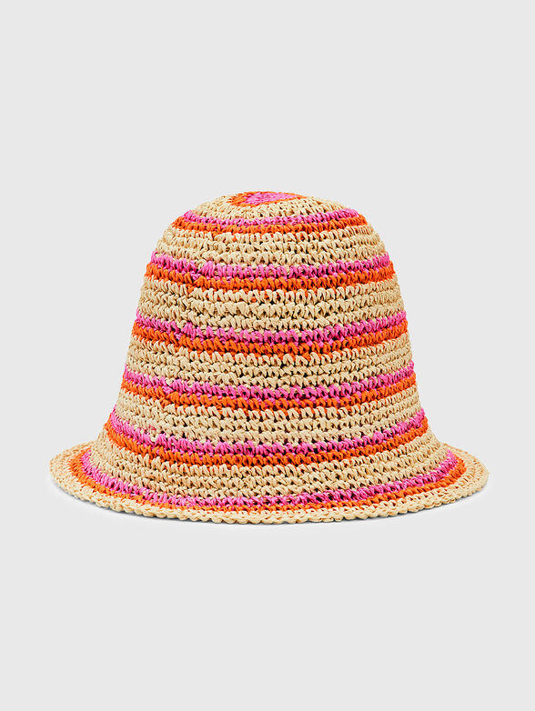 Striped bucket hat - 2