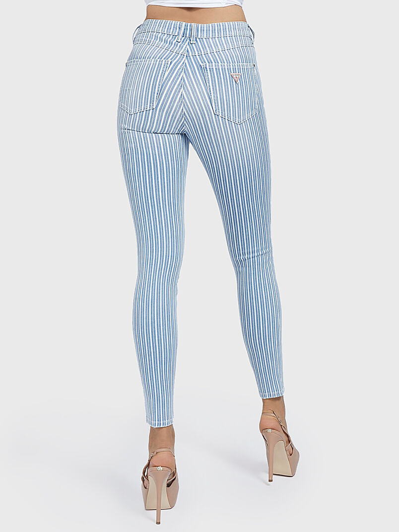 Skinny jeans with stripes - 3