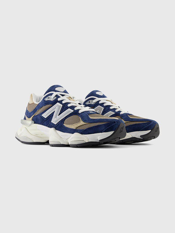 9060 sneakers made of textile and suede - 2