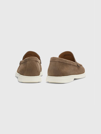 SIENNE suede loafers - 4