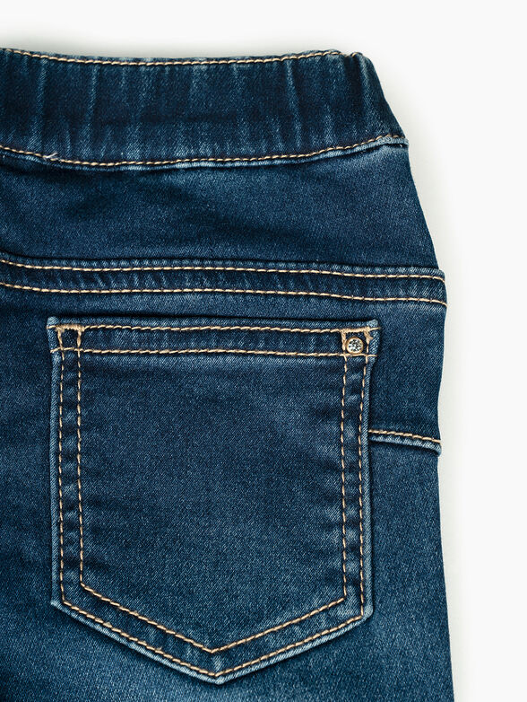 Jeans with elastic waist - 4