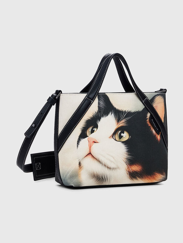 Printed textile shopper bag - 4