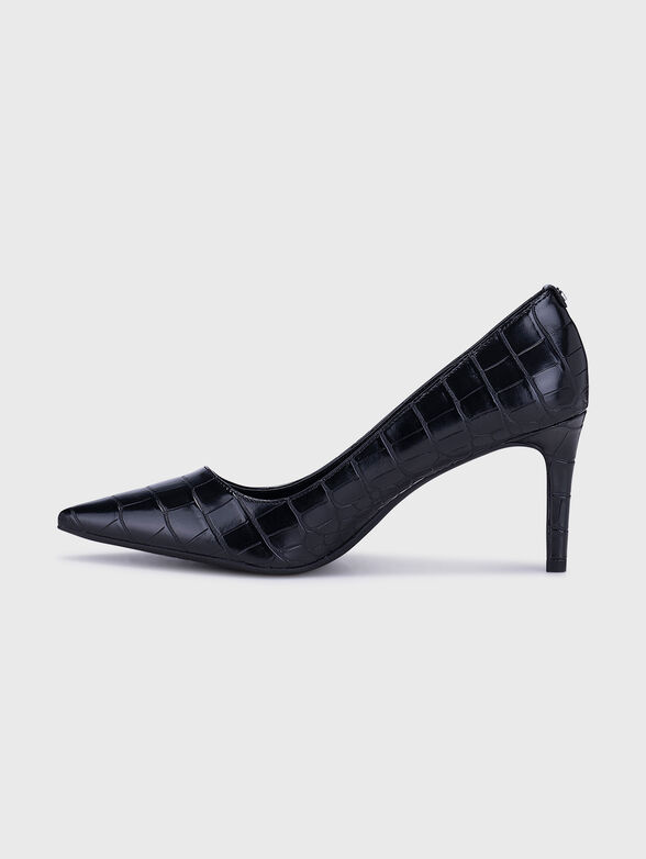 ALINA heeled shoes with crocodile texture - 4