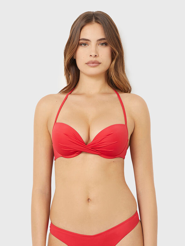 ESSENTIALS bikini top with push up effect - 1