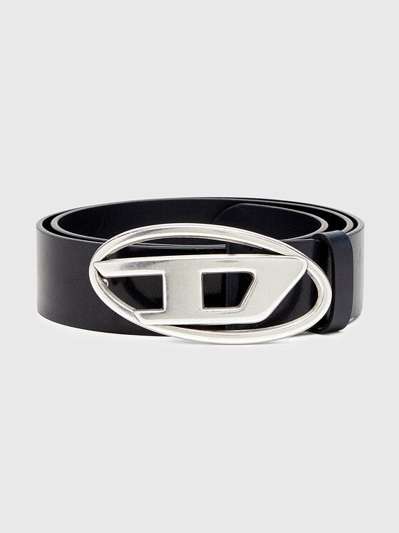 Curea din piele B-1DR cu logo oval - 1