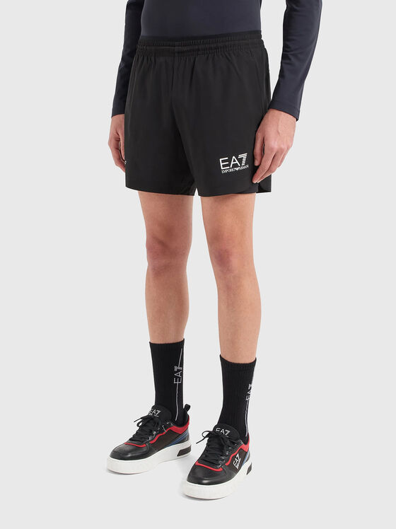 Pantaloni scurți sport negri VIGOR7  - 1