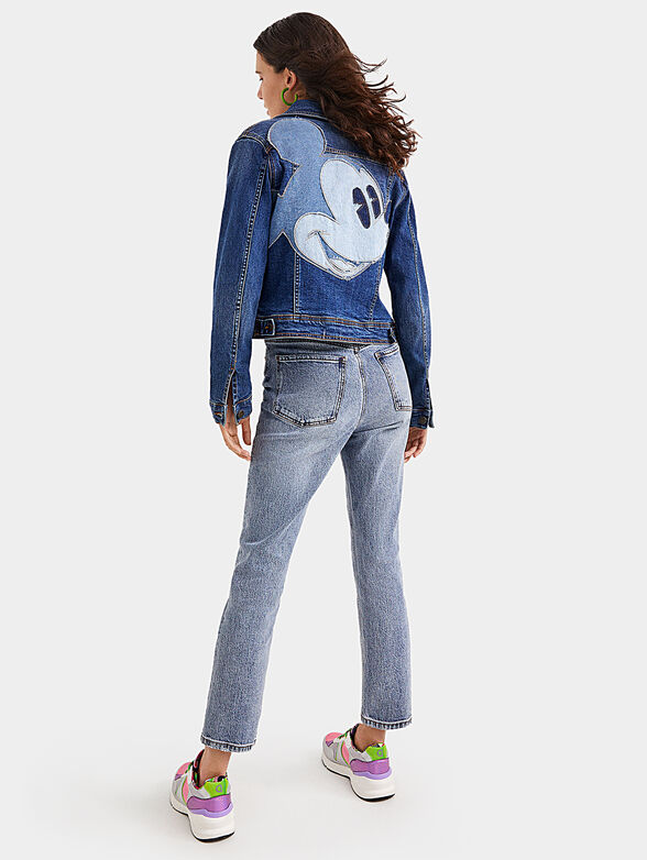 Denim jacket with Mickey application - 6