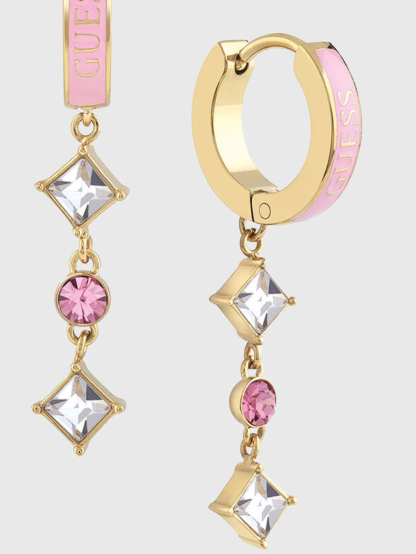 PERFECT LIAISON earrings in pink - 2