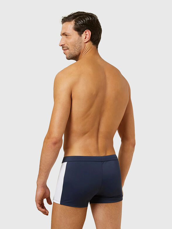 PASSEPARTOUT swim trunks in black - 2