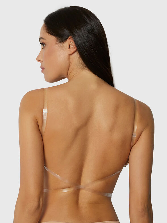 NEW JUSTIN beige bra with removable straps - 5