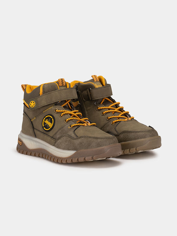 CANYON PEAK ankle boots with logo details - 2