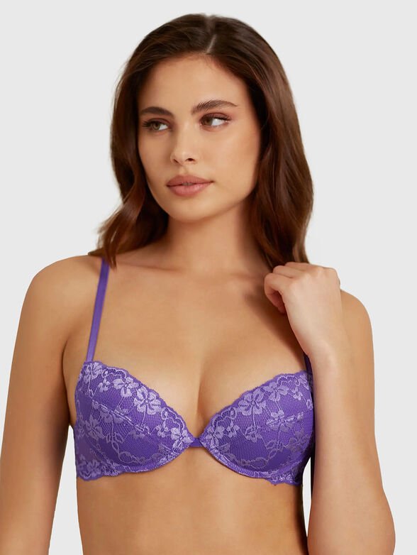PRIMULA COLOR bra with floral embroidery - 1