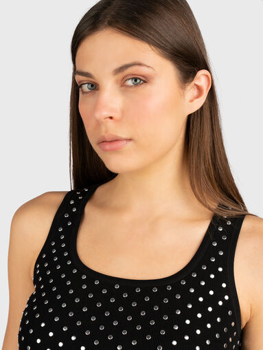 Top with accent eyelets - 4