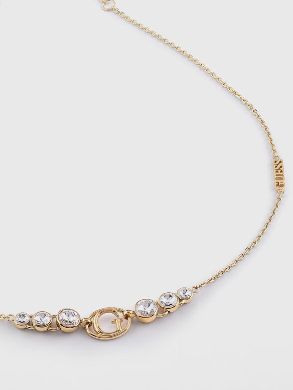 RIVOLI necklace with crystals - 2