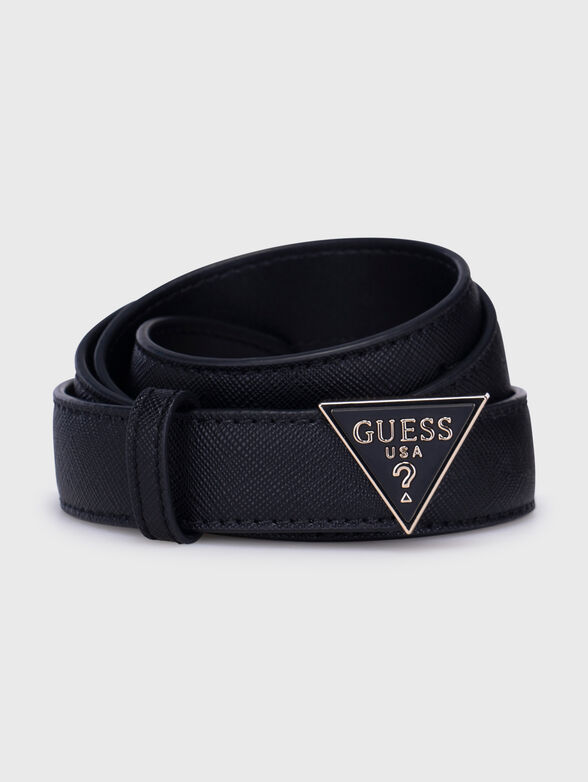 ALEXIE black belt with logo accent - 1