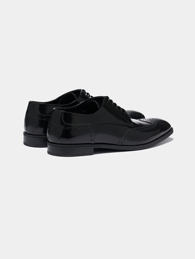 Leather derby shoes - 3