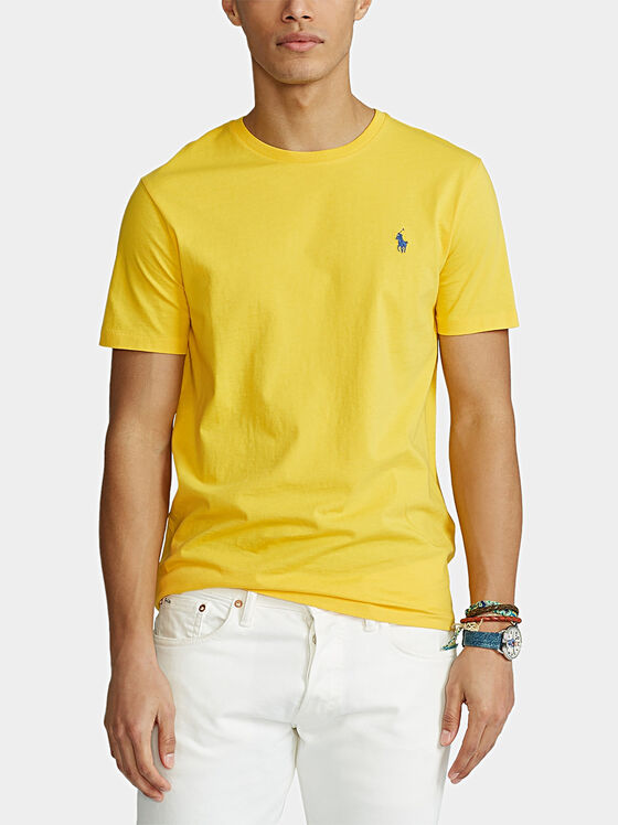 Tricou cu broderie logo - 1