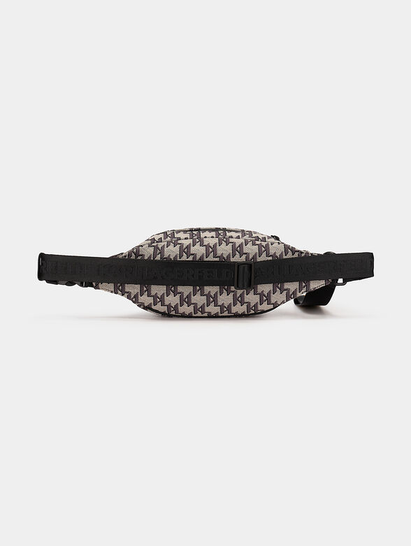 Waist bag with monogram logo print - 2