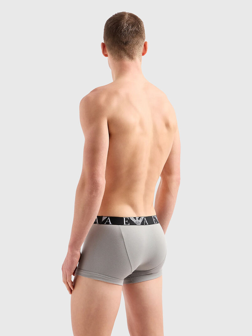 Set of three pairs of boxers with logo - 3
