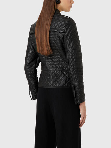 Black leather jacket  - 3