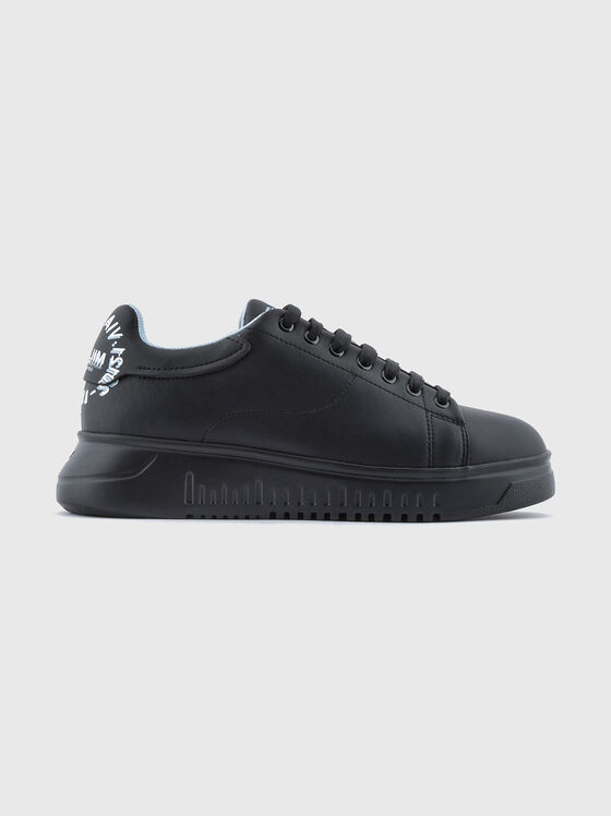 Leather sneakers - 1