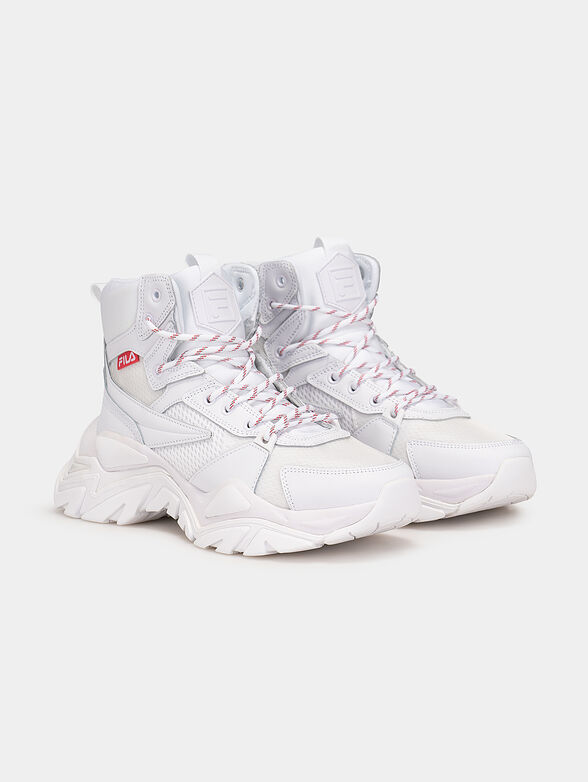 ELECTROVE DESERT white high sports shoes - 2