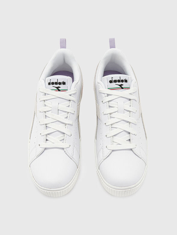 AMBER white sports shoes - 6