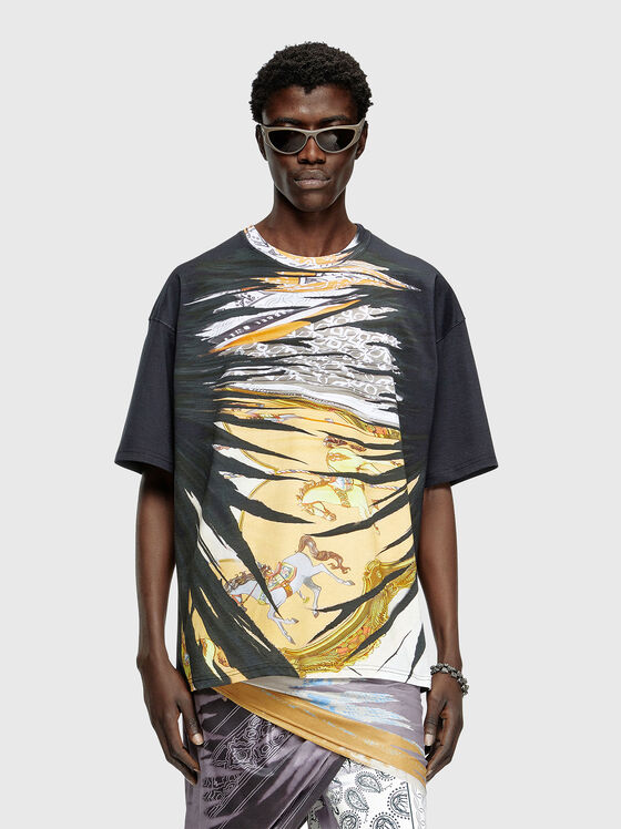 Tricou T-BOXT-R25 cu decolteu oval - 1
