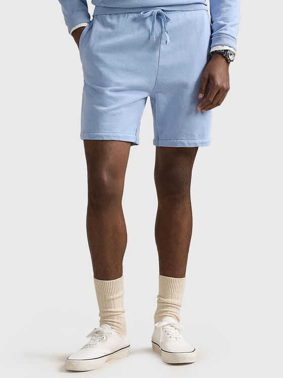 Pantaloni scurți sport din bumbac - 1