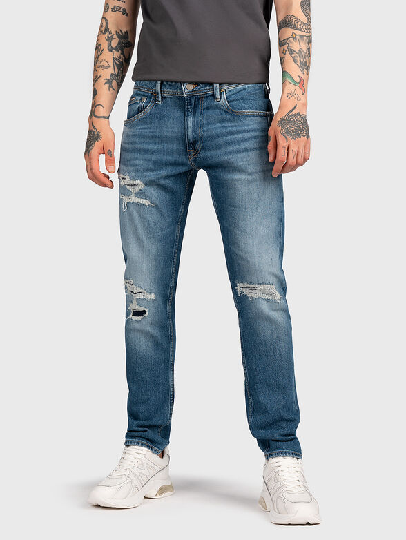 STANLEY jeans with washed effect  - 1