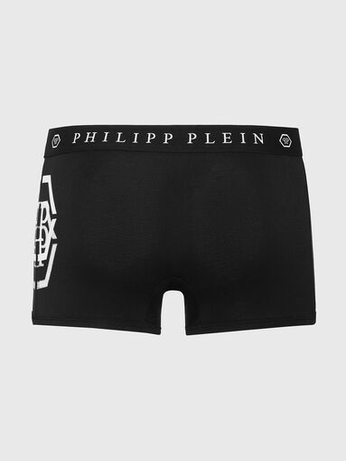 Black boxers with logo print - 5