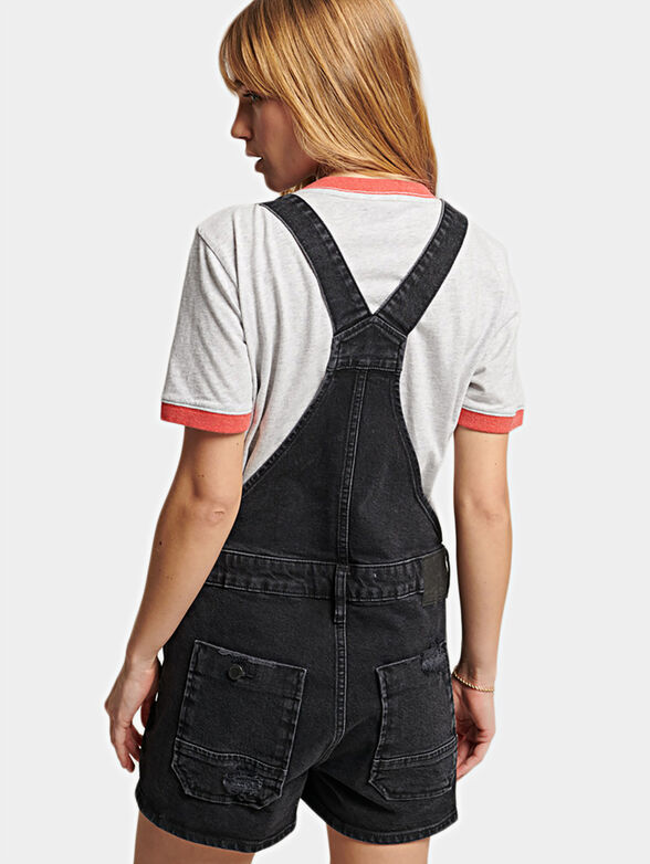 Black dungaree - 2