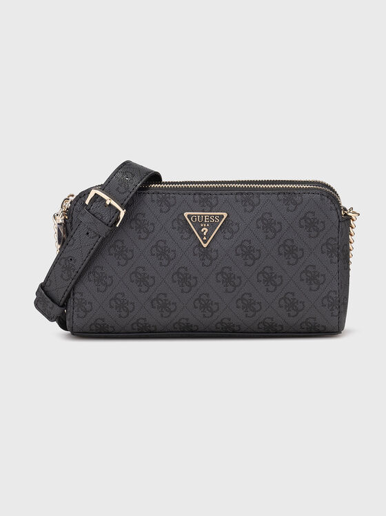 Crossbody bag with monogram logo print - 1