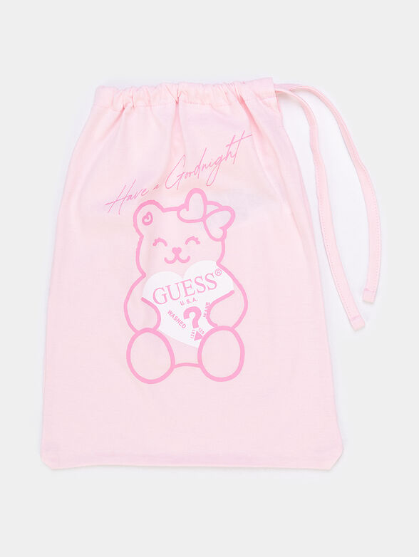 Set of 2 pieces with logo print - 4