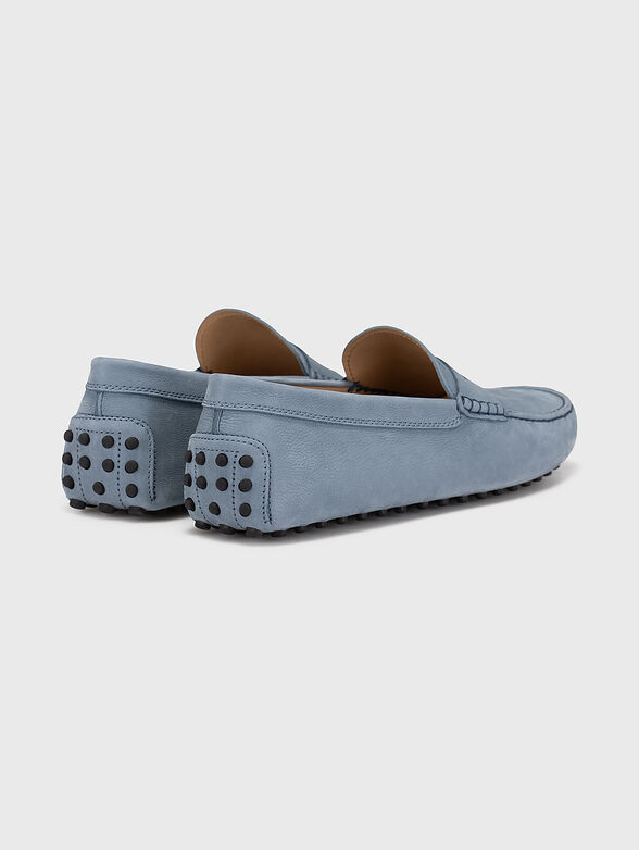 NUOVO blue loafers - 3