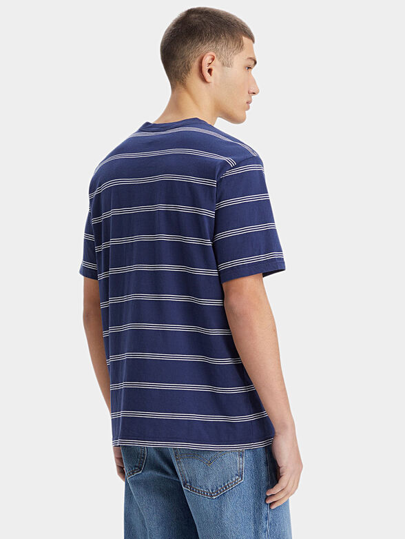 Levi's® striped T-shirt with logo lettering - 3