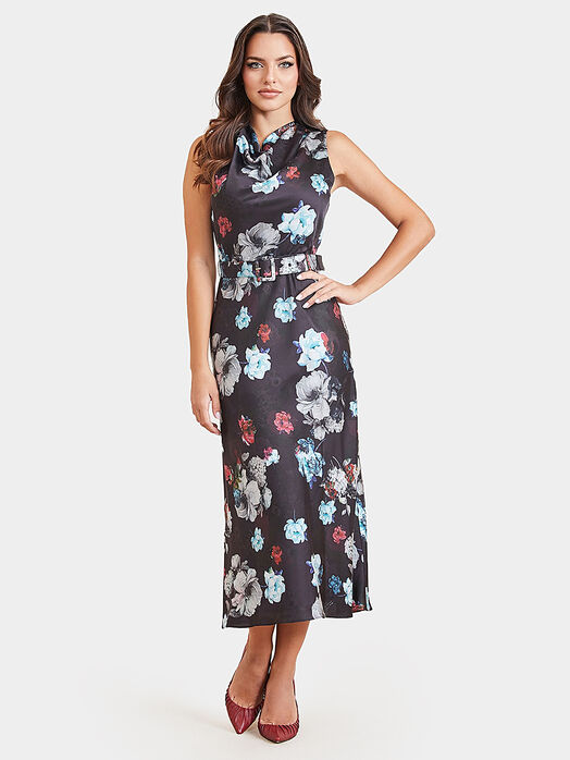 RAMONA dress with floral print